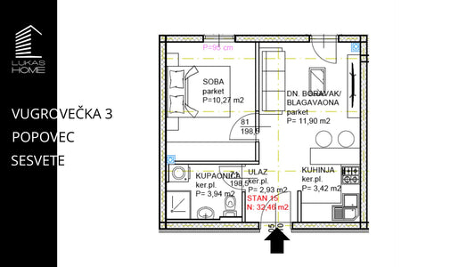 STAN 15 VUGROVEČKA 3 LUKAS HOME