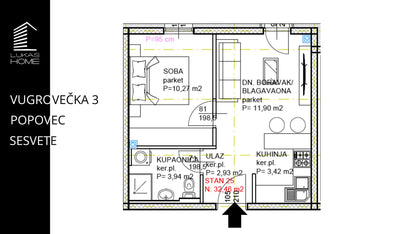 STAN 25 VUGROVEČKA 3 LUKAS HOME