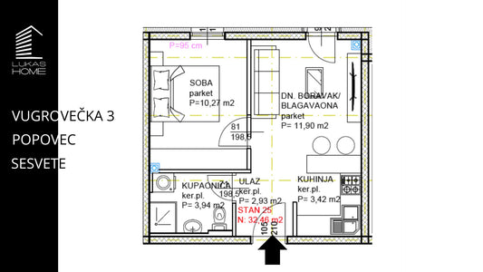 STAN 25 VUGROVEČKA 3 LUKAS HOME