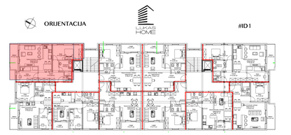 #ID1 STAN U PRIZEMLJU, 68.99 m2 - Lukas Home 🏡 