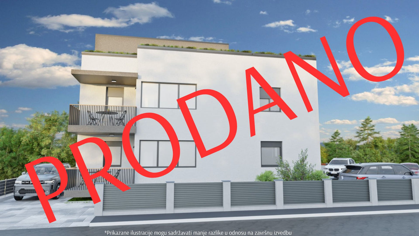 STAN 3 | Prizemlja | 66,38 m² | Dvije spavaće sobe
