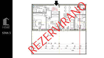 Stan 3 Rezervirano