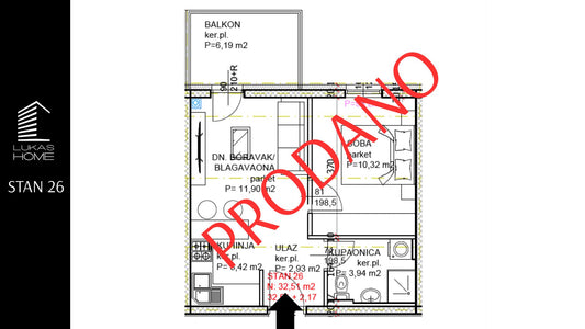 stan 26 prodano