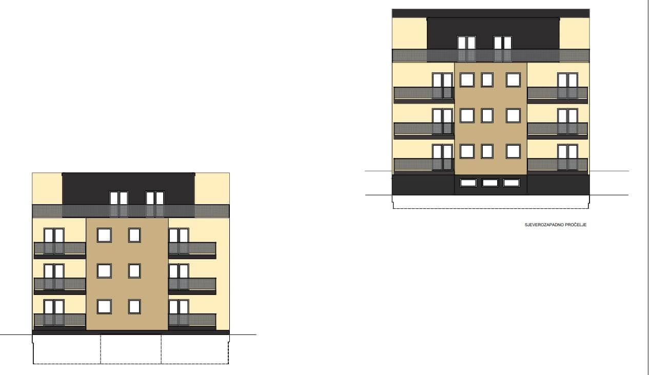 NEWLY BUILT APARTMENTS 45 - 85 m², POPOVEC